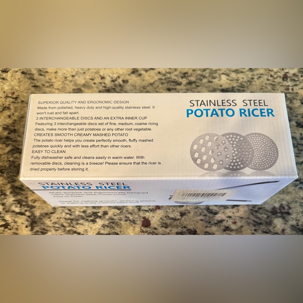 Stainless Steel Potato Ricer - Picture 2 of 2